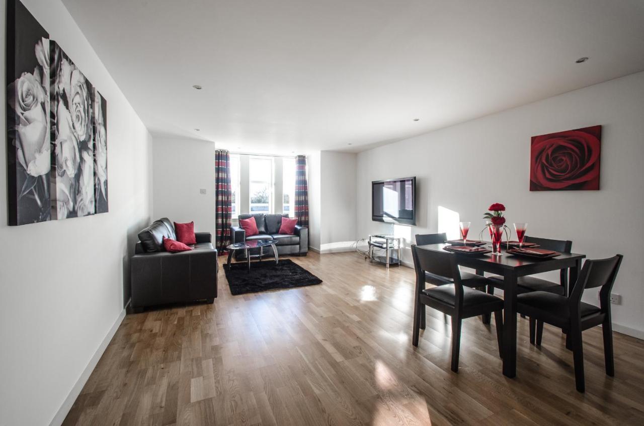 Orange Apartments Polmuir Gardens Only 7 Minutes To City Centre แอเบอร์ดีน ภายนอก รูปภาพ